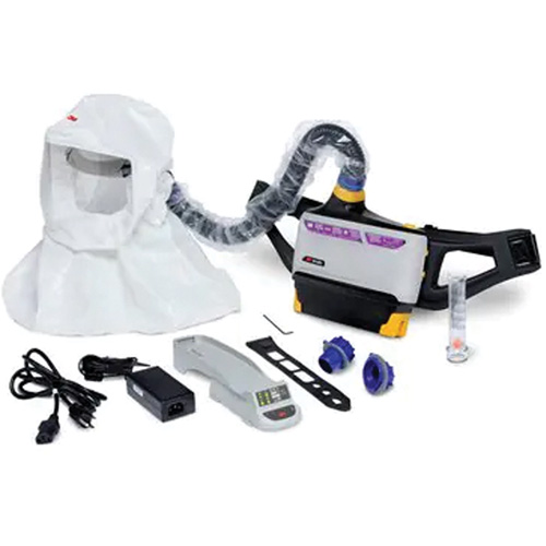 Versaflo Powered Air Purifying Respirator Easy Clean Kit, Loose Fitting Hood & Faceshield, Lithium-Ion Battery Air Extreme Inc.