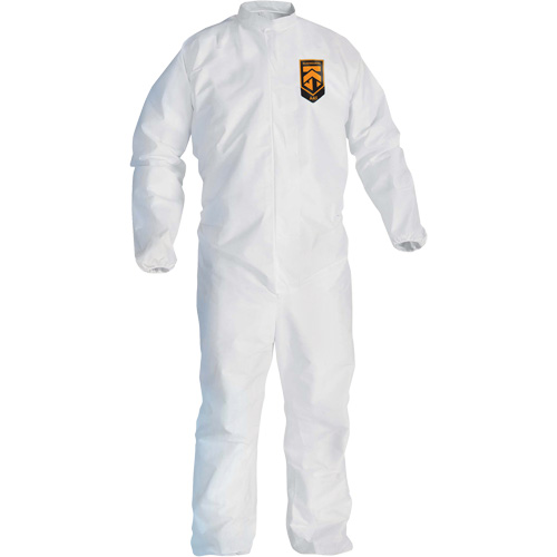 KleenGuard KGA300 Coveralls, 4X-Large, White, Microporous Air Extreme Inc.