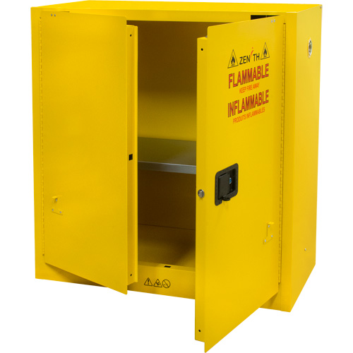 Armoire pour produits inflammables, 30 gal., 2 Porte(s), 43" La x 44" h x 18" p Air Extreme Inc.