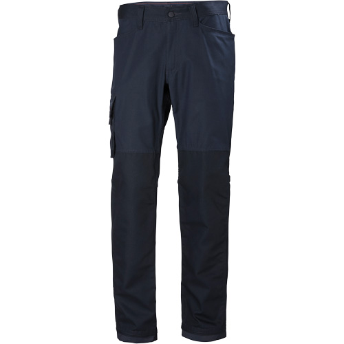 Pantalons d'entretien Oxford, Poly-coton, Bleu marin, Taille 30, Entrejambe 30 Air Extreme Inc.