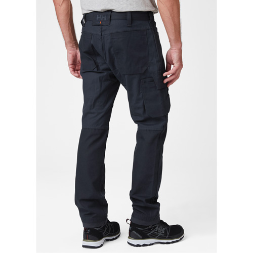 Pantalons d'entretien Oxford, Poly-coton, Bleu marin, Taille 30, Entrejambe 30 Air Extreme Inc.