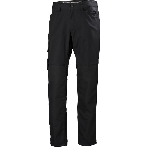 Pantalons d'entretien Oxford, Poly-coton, Noir, Taille 30, Entrejambe 32 Air Extreme Inc.
