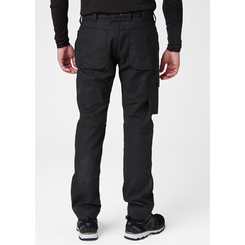 Pantalons d'entretien Oxford, Poly-coton, Noir, Taille 30, Entrejambe 32 Air Extreme Inc.