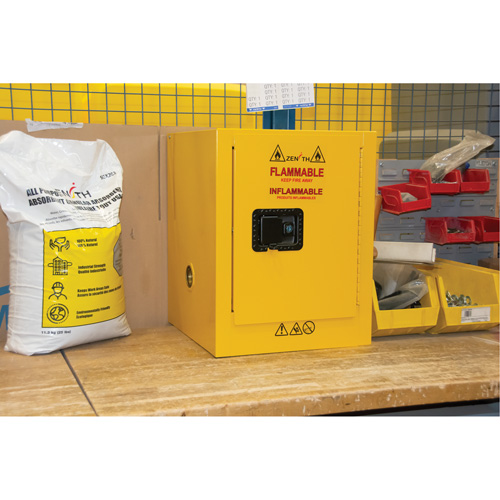 Armoire pour produits inflammables, 4 gal., 1 Porte(s), 17" La x 22" h x 18" p Air Extreme Inc.