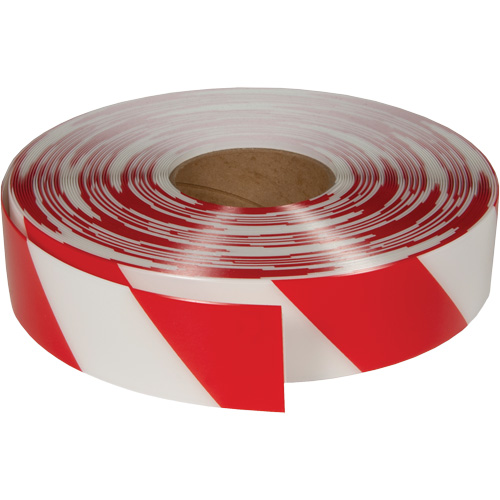 ArmorStripe&reg; Ultra Durable Floor Tape, 2" x 100', PVC, Red and White Air Extreme Inc.