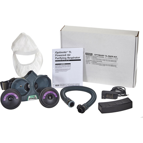 OptimAir&reg; TL PAPR Response Kit, Headcover & Faceshield, Lithium-Ion Battery Air Extreme Inc.
