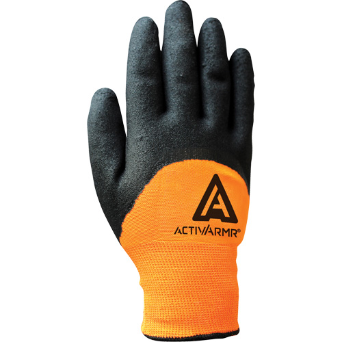 Gants enduits ActivArmr 97-011, Petit, R&ecirc;vetement Nitrile, Calibre 10, Enveloppe en Polyester Air Extreme Inc.