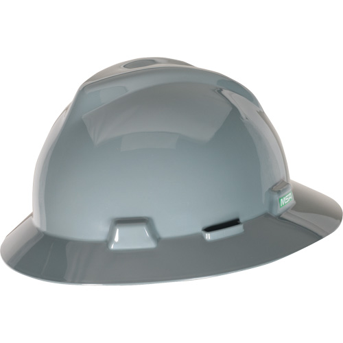 Casque de s&eacute;curit&eacute; &agrave; fente et bordure compl&egrave;te V-Gard, Suspension &agrave; douille, Non ventil&eacute; Air Extreme Inc.