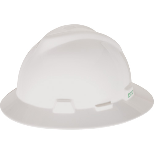 Casque de s&eacute;curit&eacute; &agrave; fente et bordure compl&egrave;te V-Gard, Suspension &agrave; douille, Non ventil&eacute; Air Extreme Inc.