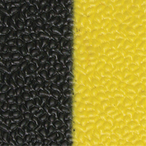 Tapis antifatigue Airsoft, Rugueux, 3' x 5' x 3/8", Noir/Jaune, &eacute;ponge en PVC Air Extreme Inc.