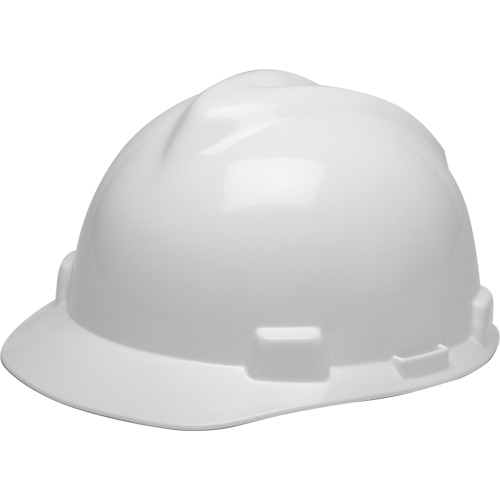 Casque de s&eacute;curit&eacute; avec rainures GREEN V-Gard, R&eacute;pond aux normes CSA type 1, Suspension Rochet Air Extreme Inc.