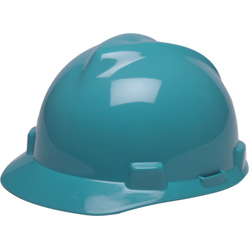 Casque de s&eacute;curit&eacute; avec rainures GREEN V-Gard, R&eacute;pond aux normes CSA type 1, Suspension Rochet Air Extreme Inc.