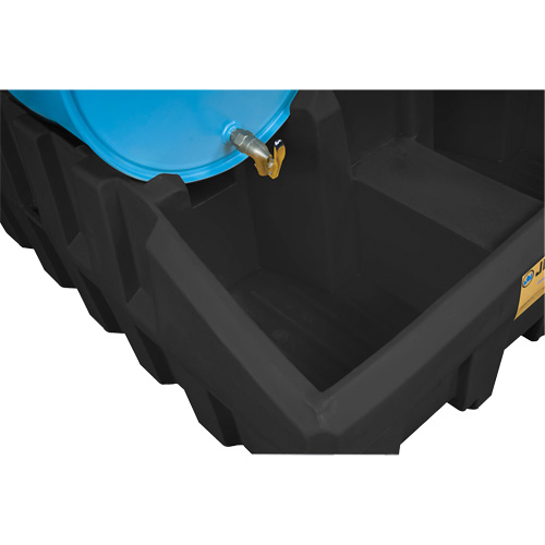EcoPolyBlend Drum Management Base, 59" L x 49" W x 26" H, 66 US gal. Capacity Air Extreme Inc.