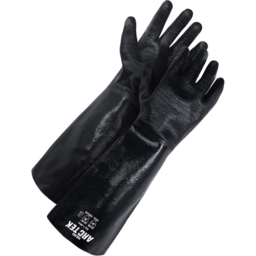 Gant enduit Arc Tek, Taille 10, 9" lo, N&eacute;opr&egrave;ne, Doublure en Jersey Air Extreme Inc.