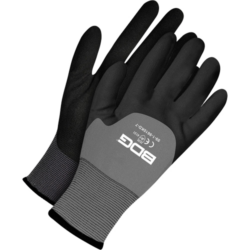 X-Site Coated Gloves, 6, Nitrile Coating, 15 Gauge, Nylon/Spandex Shell Air Extreme Inc.