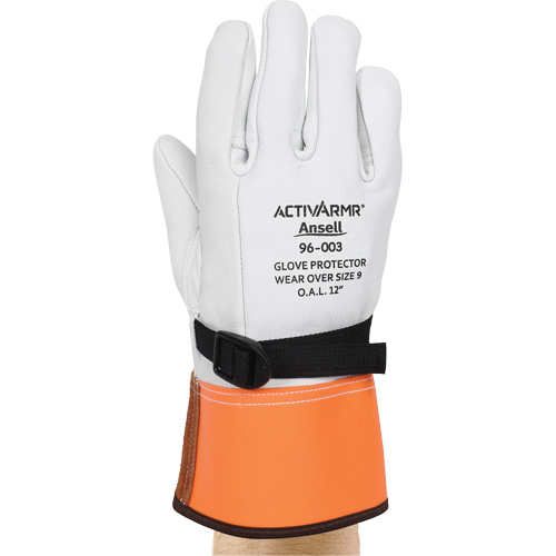Gants de protection en cuir pour haute tension 96-003, Taille 8, 12" lo Air Extreme Inc.