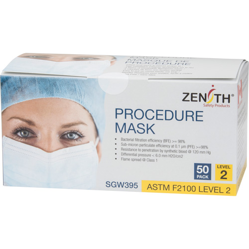 Disposable Procedure Face Masks, ASTM F2100 Level 2, Class 1 Air Extreme Inc.