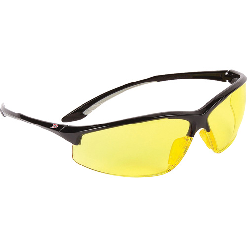 Dynamic Hummingbird Semi-Rimless Safety Glasses, Amber Lens, Anti-Fog, ANSI Z87+/Meets/Exceeds CSA Z94.3 Air Extreme Inc.