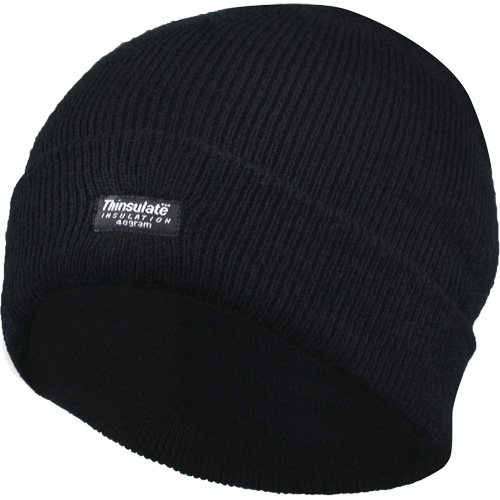 Lined Cuff Tuque, Thinsulate Lining, One Size, Black Air Extreme Inc.