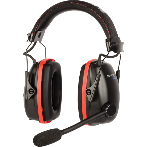 Wireless Hearing Protector Earmuffs with Bluetooth&reg; Audio, Headband Style, 25 dB Air Extreme Inc.