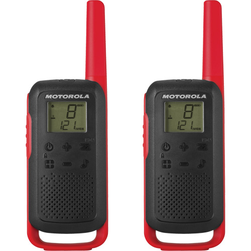 Radios bidirectionnelles Talkabout, Bande FRS, 22 canaux, Port&eacute;e 32 km Air Extreme Inc.