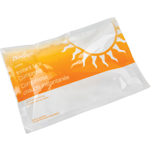 Compresse instantan&eacute;e, Chaud, Utilisation unique, 6" x 9" Air Extreme Inc.