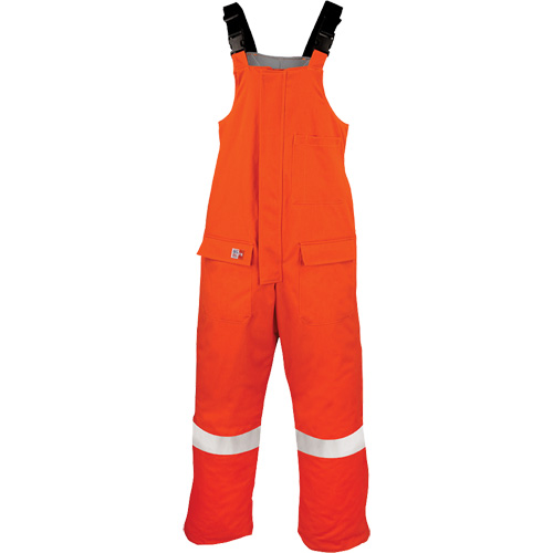 Westex UltraSoft&reg; AllOut Quilt Lined Winter Bib Overall, Small, High Visibility Orange Air Extreme Inc.
