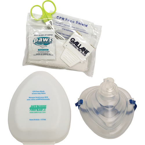Ensemble de masque RCR de poche et accessoires, Masque r&eacute;utilisable, Classe 2 Air Extreme Inc.