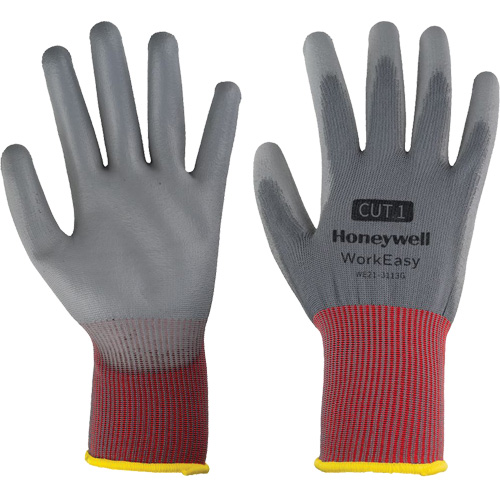 WorkEasy Cut Protective Gloves, Size 6/X-Small, 13 Gauge, Polyurethane Coated, Polyester Shell, EN 388 Level 1 Air Extreme Inc.