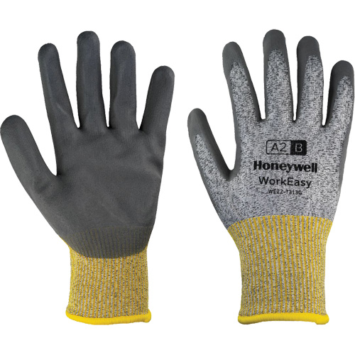 WorkEasy Cut Protective Gloves, Size 6/X-Small, 13 Gauge, Foam Nitrile Coated, HPPE/Glass Fibre Shell, ASTM ANSI Level A2/EN 388 Level B Air Extreme Inc.