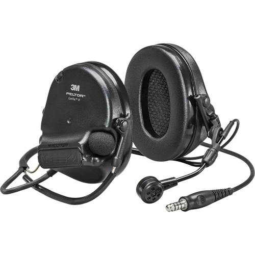 Casque VI NIB avec fils de sortie unique Peltor ComTac, Style Cordon cervical, 22 dB Air Extreme Inc.