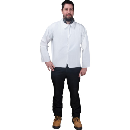 Chemise jetable, Microporeux, Petit, Blanc Air Extreme Inc.