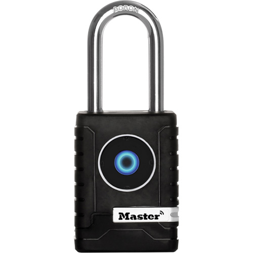 Outdoor Bluetooth&reg; Padlock, Thermoplastic, 2-7/32" Width, Battery Included Air Extreme Inc.