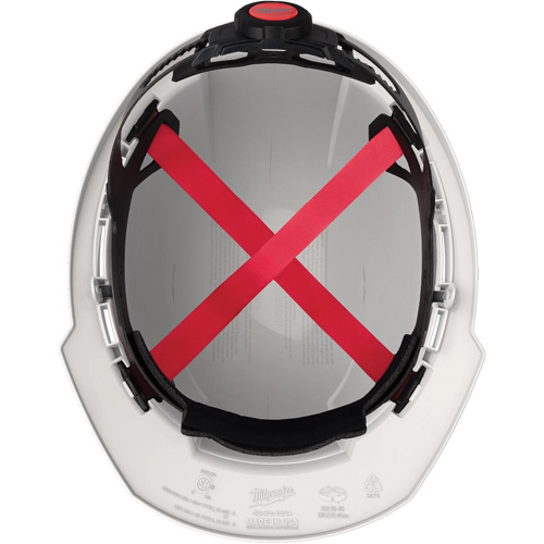 Casque de s&eacute;curit&eacute; &agrave; bordure avant, R&eacute;pond aux normes CSA type 1, Suspension Rochet, Non ventil&eacute; Air Extreme Inc.
