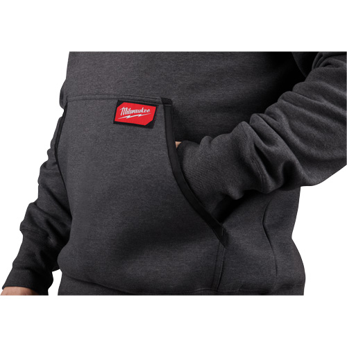 Heavy-Duty Pullover Hoodie, Men's, Small, Grey Air Extreme Inc.
