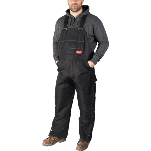 Salopette GridIron courte avec fermeture &agrave; glissi&egrave;re jusqu'&agrave; la cuisse, Hommes, 2T-Grand, Noir Air Extreme Inc.