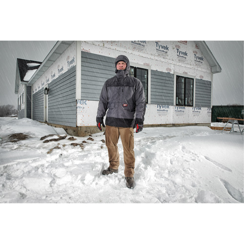 Hydrobreak Rainshell Jacket, Men's, 3X-Large, Grey Air Extreme Inc.