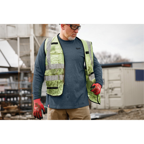 T-shirt de travail hybride, Hommes, Petit, Bleu Air Extreme Inc.