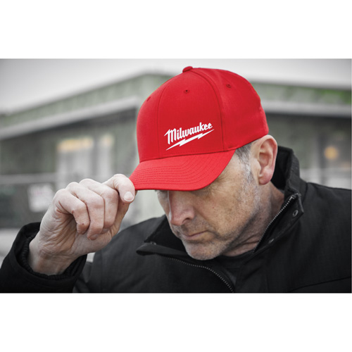 Flexfit&reg; Fitted Hat, Red, Poly-Cotton Air Extreme Inc.