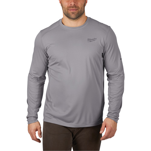 Chandail l&eacute;ger Workskin, Hommes, Petit, Gris Air Extreme Inc.