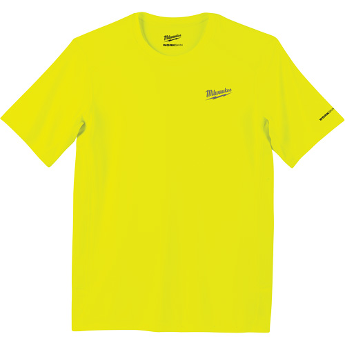 Workskin Lightweight High Visibility Shirt, Men's, Small, Yellow Air Extreme Inc.