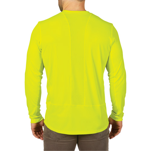 Workskin Lightweight High Visibility Shirt, Men's, Small, Yellow Air Extreme Inc.