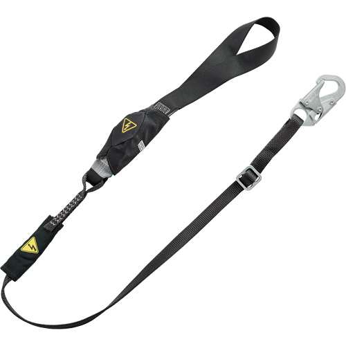 V-Series Utility Energy Absorbing Lanyard, 6', Snap Hook Center, Snap Hook Leg Ends, Nylon Air Extreme Inc.