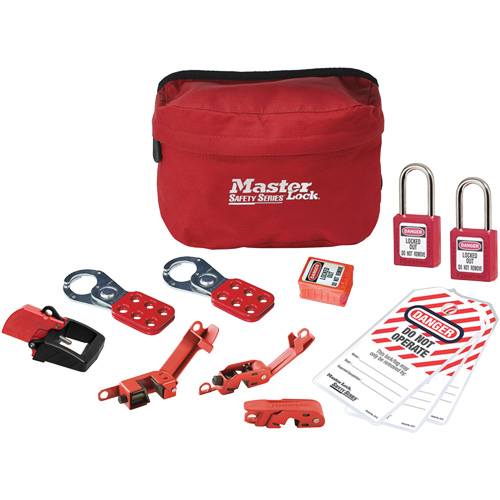 Standard Lockout Kit with Zenex Thermoplastic Locks, Electrical Kit, 13 Components Air Extreme Inc.