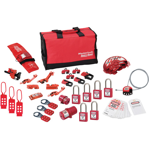 Premier Lockout Kit with Zenex Thermoplastic Locks, Electrical/Valve Kit, 34 Components Air Extreme Inc.