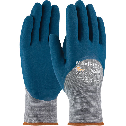 Gants en tricot sans couture ATG MaxiFlex Comfort, Grand, R&ecirc;vetement Nitrile, Calibre 15, Enveloppe en Nylon Air Extreme Inc.