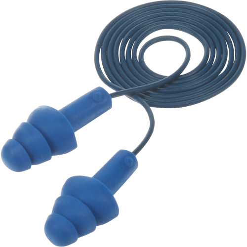 Bouchons d'oreilles pr&eacute;moul&eacute;s E-A-R Ultrafit , Avec cordon, Taille unique, Vrac - Sac en poly, NRR dB NRR 25 dB Air Extreme Inc.