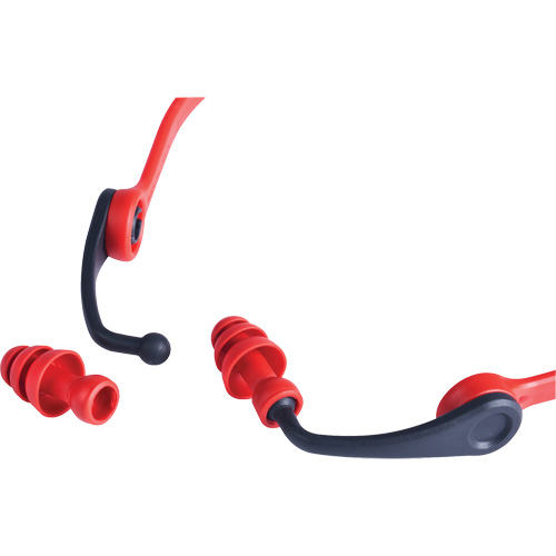 Replacement Banded Flanged Ear Plugs, 25 dB NRR, One-Size Air Extreme Inc.