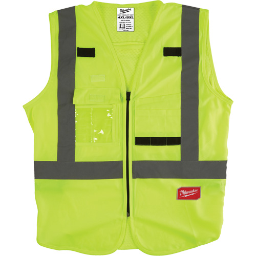Safety Vest, High Visibility Lime-Yellow, Medium/Small Air Extreme Inc.
