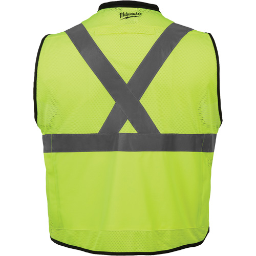 Performance Safety Vest, High Visibility Lime-Yellow, 4X-Large/5X-Large Air Extreme Inc.
